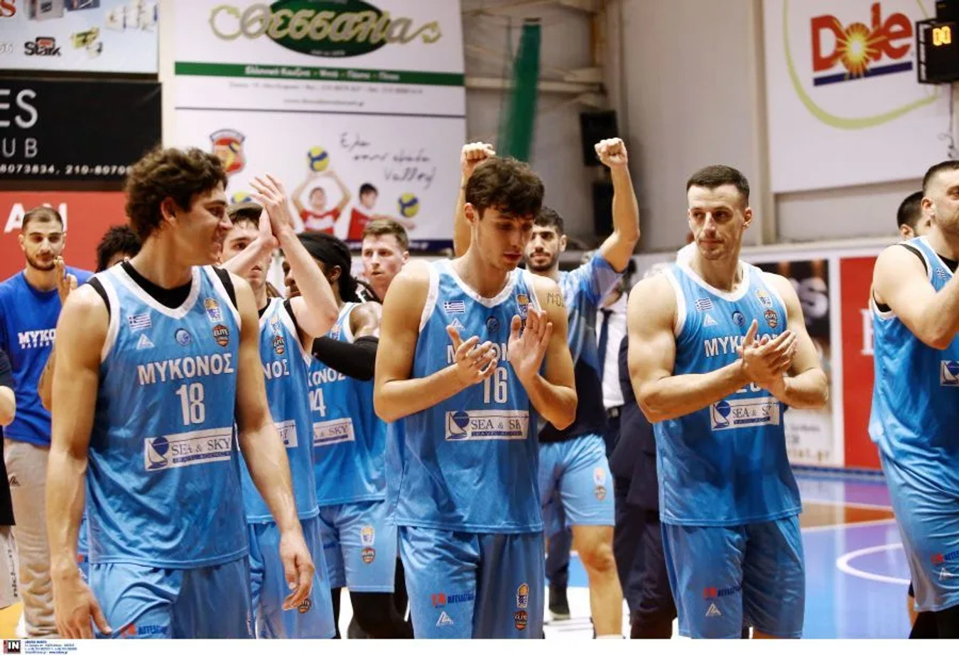Η Μύκονος 86-73 τη Νήαρ Ηστ για τη 12η σερί νίκη στην Elite League