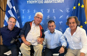 ΟΣΕΚΑ: Συνάντηση του Χρήστου Καλούδη με τον Γιάννη Βρούτση