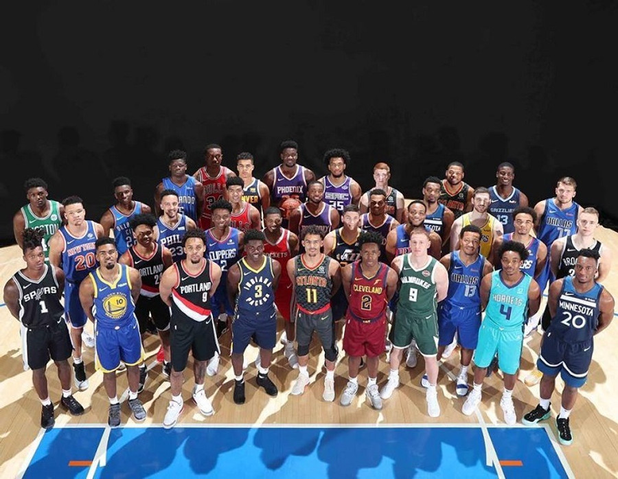 Η φωτογράφιση των rookies του ΝΒΑ (video & pics)