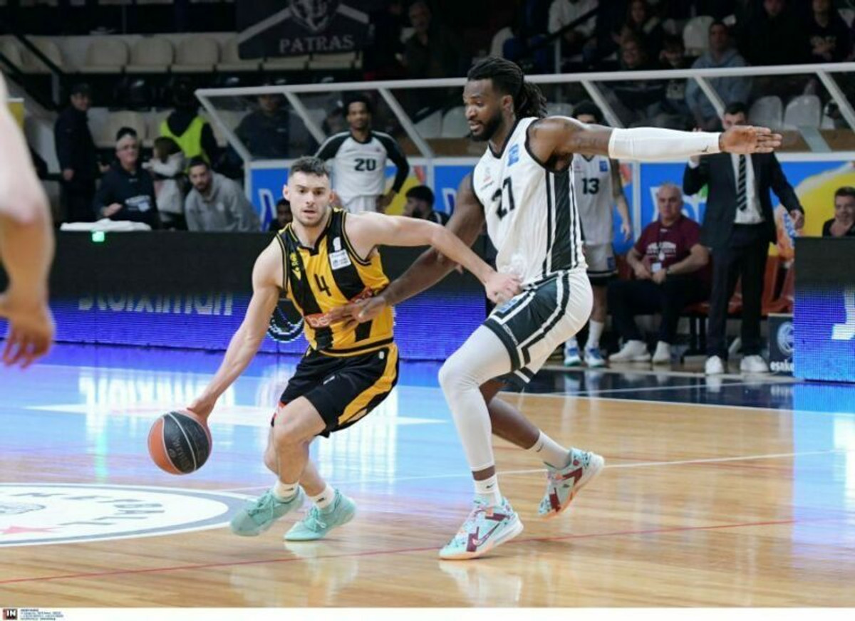 LIVE STREAMING: Απόλλωνας Πάτρας-ΑΕΚ 89-79 (Τελικό)
