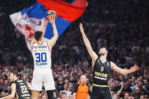 Στην παράταση ο Ερυθρός Αστέρας 88-82 τη Μονακό με ρεκόρ Πετρούσεβ (vid)