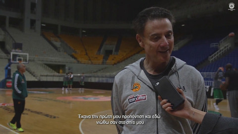Ρικ Πιτίνο: &quot;Είναι τιμή να βρίσκομαι εδώ, ο Παναθηναϊκός είναι σαν τους Σέλτικς&quot;!