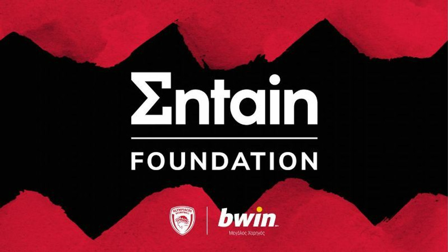 Ολυμπιακός: Με το "Entain Foundation" στη φανέλα του στη Μόσχα