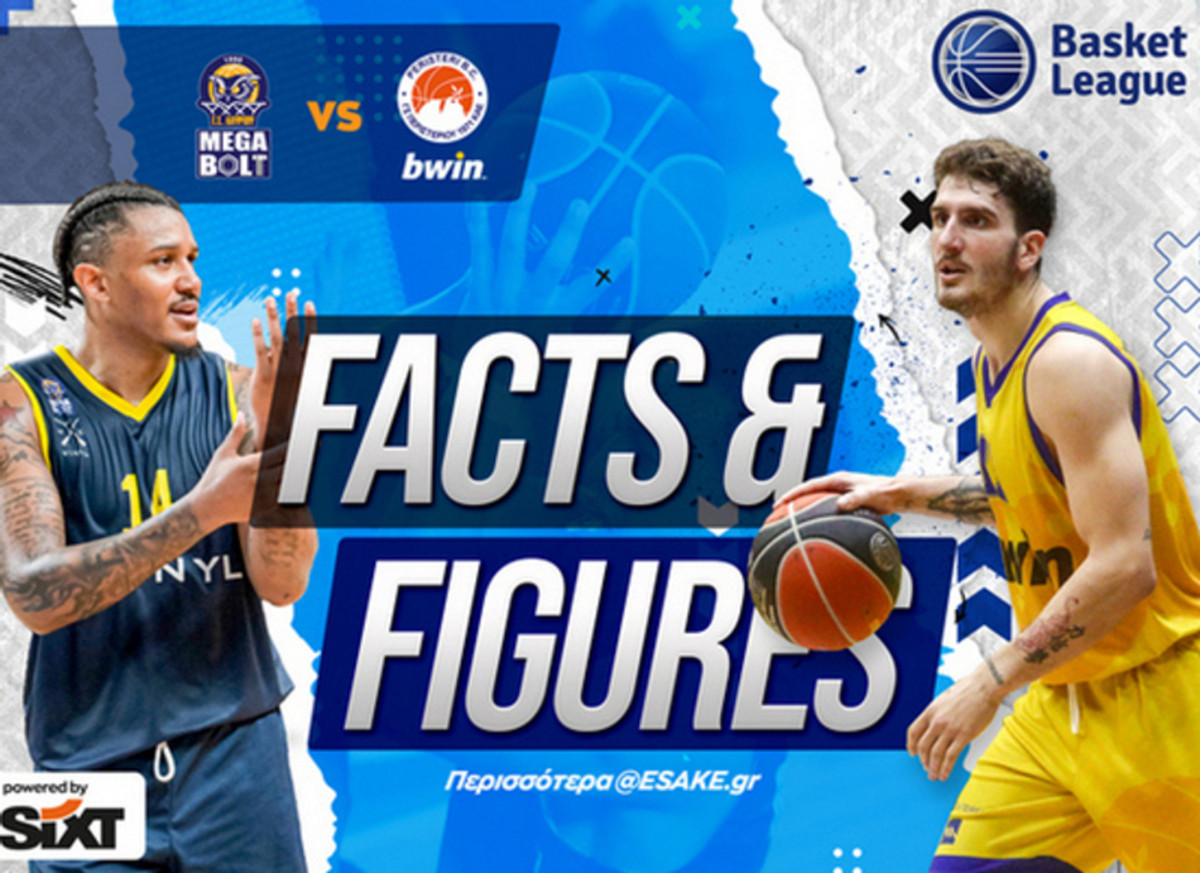 Basket League: Οι αριθμοί του Λαύριο-Περιστέρι
