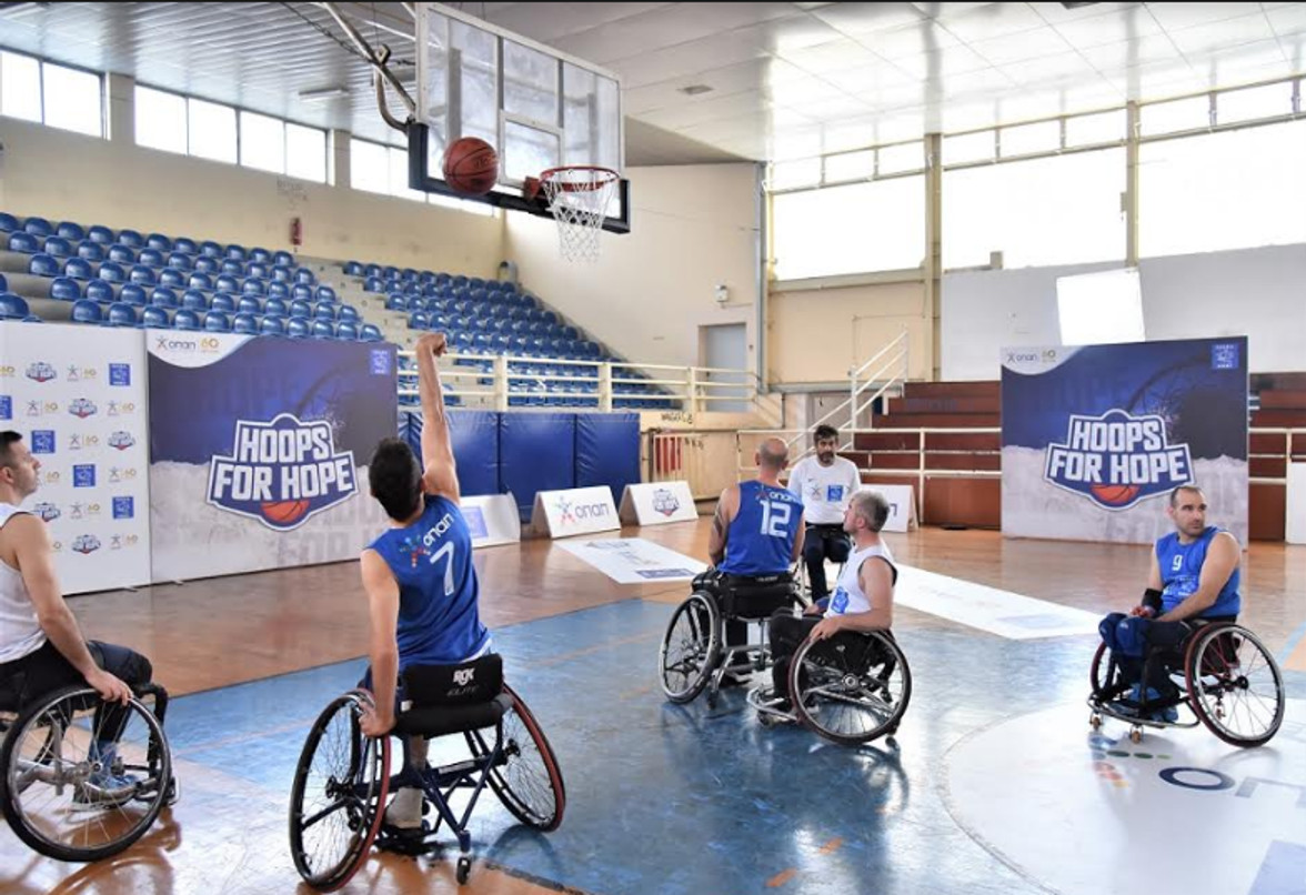 Hoops for Hope: Πέντε &quot;θρύλοι&quot; του μπάσκετ σκοράρουν με τον ΟΠΑΠ για την ΟΣΕΚΑ (pics+vid)