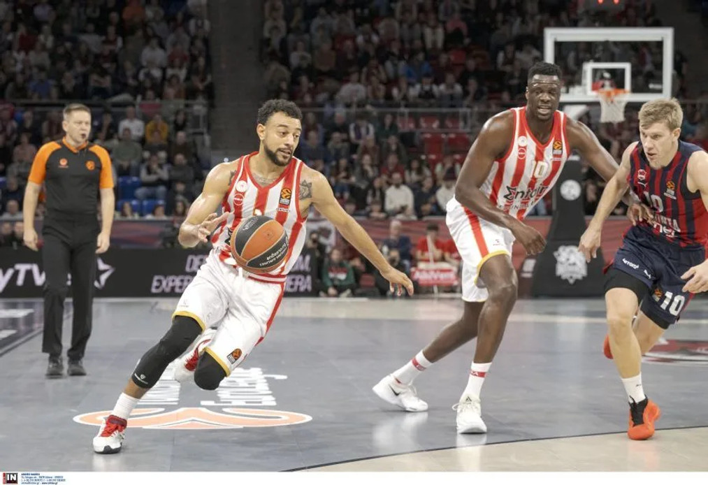 Μπασκόνια-Ολυμπιακός 101-102: Στην παράταση η έκτη σερί νίκη!