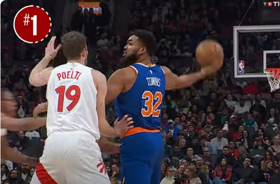 Η ασίστ του Τάουνς στην κορυφή του NBA Top-5 (vid)