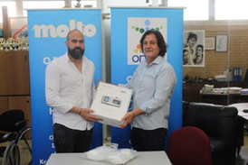 ΟΣΕΚΑ: Δωρεά αναπνευστήρα, γυαλιών και μασκών