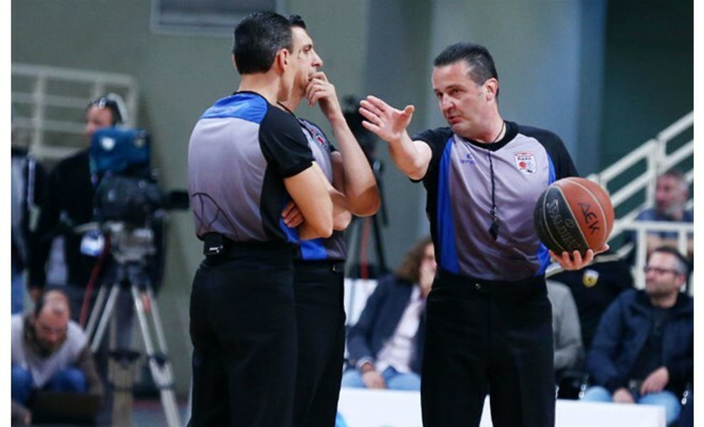 Οι διαιτητές των ημιτελικών Παναθηναϊκός ΟΠΑΠ-Ολυμπιακός και Κύμη-ΠΑΟΚ