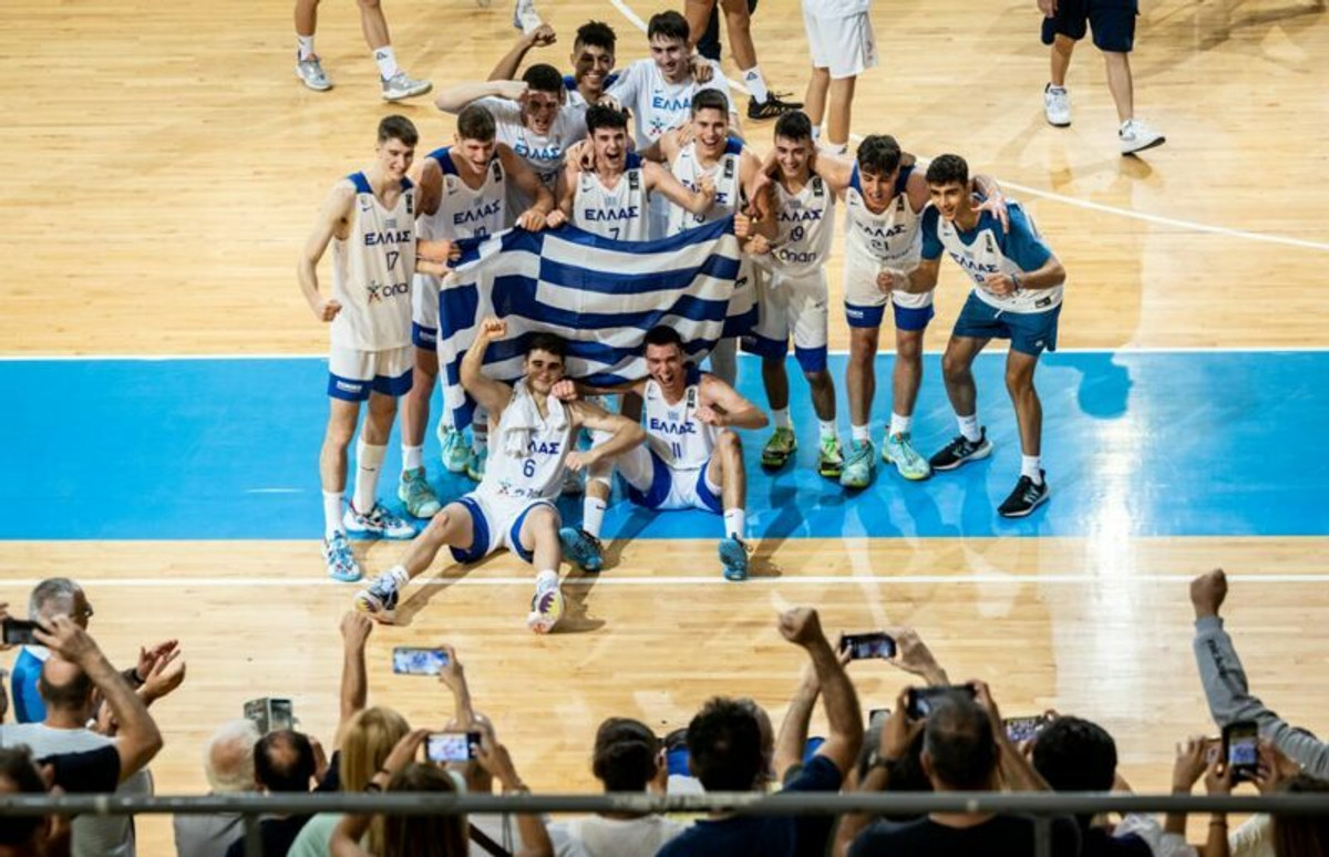 FIBA Ranking: Στην 13η θέση του κόσμου οι &quot;μικρές&quot; Εθνικές αγοριών (pic)