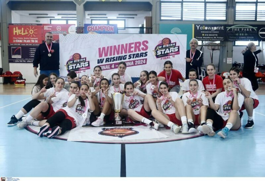 W Rising Stars: Άνετα τον τίτλο ο Κρόνος, 76-51 τον Ολυμπιακό Βόλου (gallery)