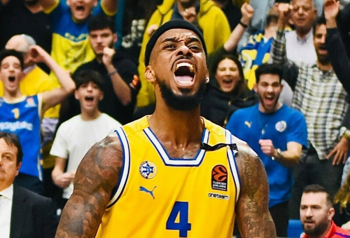 Η Μακάμπι &quot;πάτησε&quot; την Εφές στο φινάλε, 80-72 με τρομερό Μπράουν