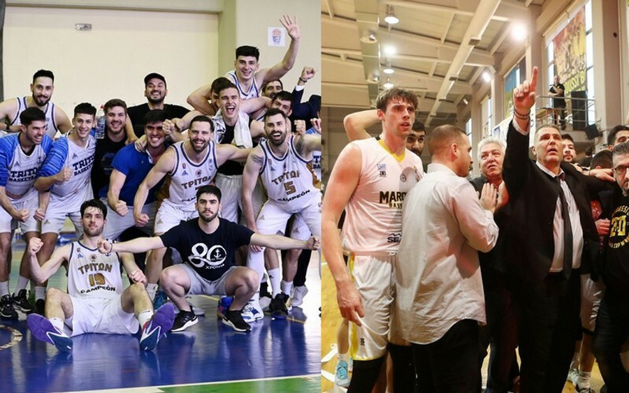 Elite League: Οι πανηγυρισμοί σε Στρέφη και Άγιο Θωμά για την πρόκριση στο Final 4 ανόδου (pics)