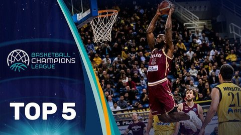 To Top-5 των αγώνων της Τρίτης στο Basketball Champions League (video)