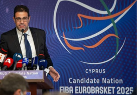 Μουζουρίδης: &quot;Τεράστια πρόκληση για την Κύπρο η ανάληψη ομίλου του Eurobasket&quot;