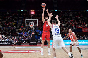 Τέταρτη σερί νίκη η Αρμάνι, 101-86 τον Ερυθρό Αστέρα! - Η Άλμπα το ντέρμπι των ουραγών