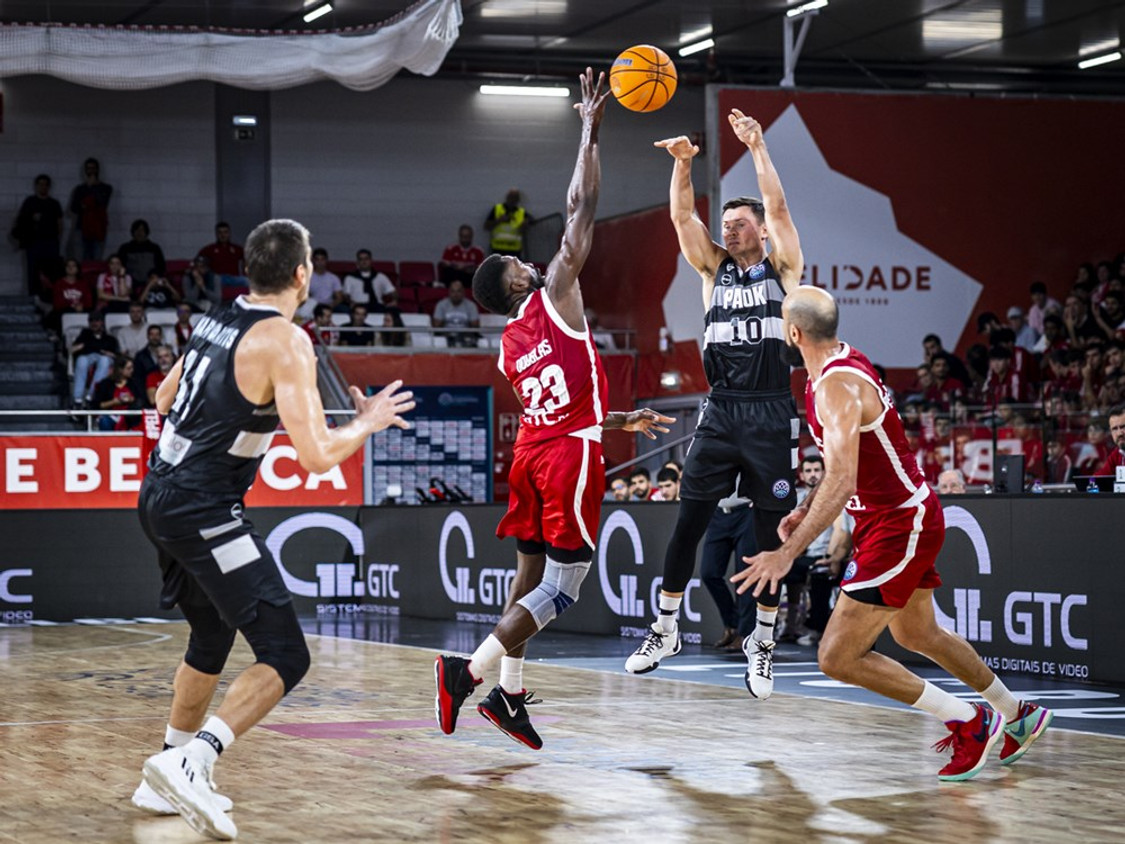 Μπενφίκα - ΠΑΟΚ 94-72: Έμεινε από δυνάμεις στο δεύτερο ημίχρονο!