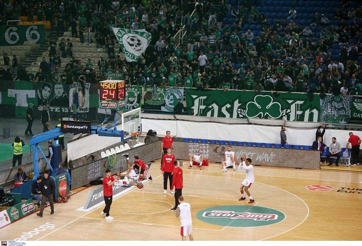 Τα πρώτα &quot;κλικ&quot; από το Παναθηναϊκός - Ολυμπιακός (gallery)