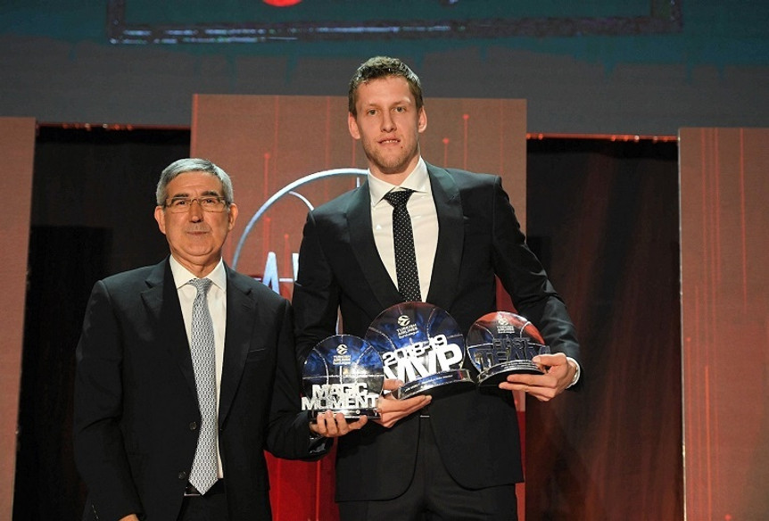 Η τελετή απονομής των βραβείων της Euroleague (video)