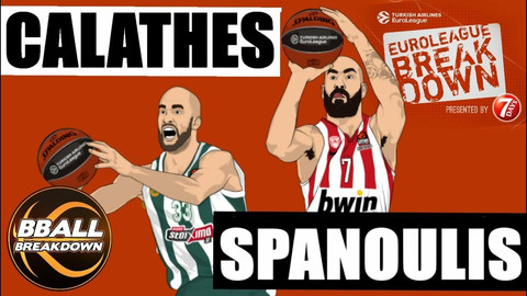Η ανάλυση του παιχνιδιού Καλάθη και Σπανούλη από τη Euroleague (video)
