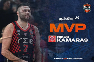 Ο Καμάρας της Ελευθερούπολης MVP της αγωνιστικής στην Elite League