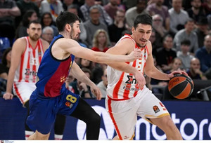 Μπαρτσελόνα-Ολυμπιακός: Η photo gallery από το Παλάου Μπλαουγκράνα