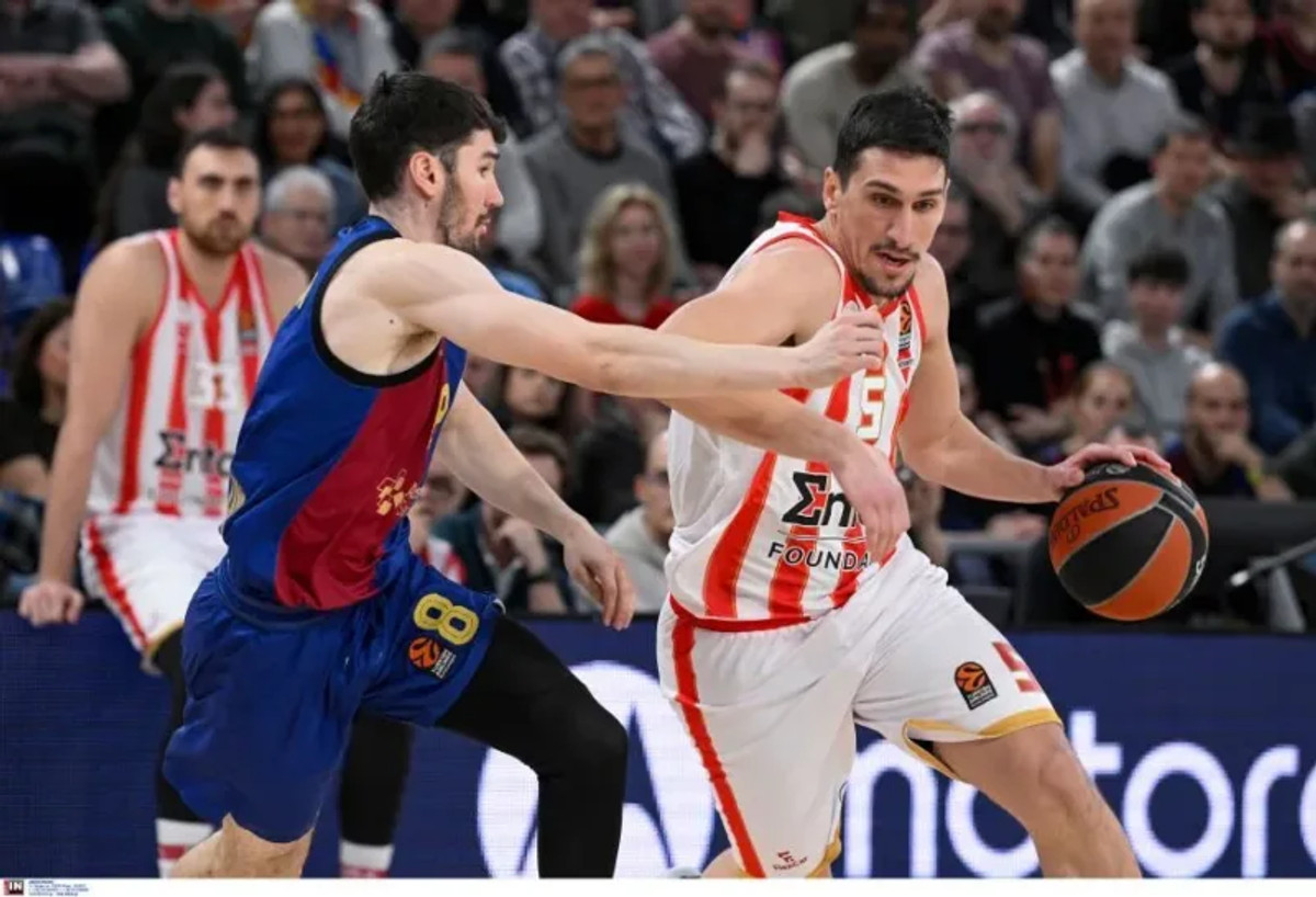 Μπαρτσελόνα-Ολυμπιακός: Η photo gallery από το Παλάου Μπλαουγκράνα