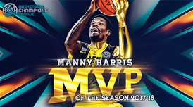 MVP της σεζόν στο Champions League ο Μάνι Χάρις!