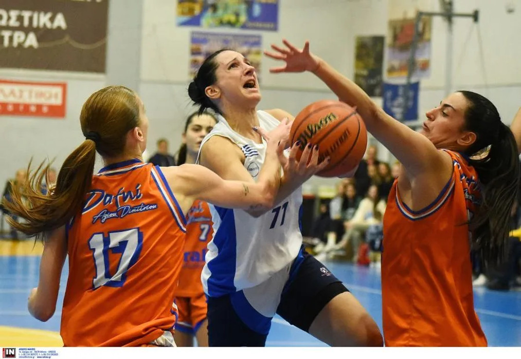 Κυρίαρχη η Νέα Ιωνία 64-34 τη Δάφνη Αγίου Δημητρίου