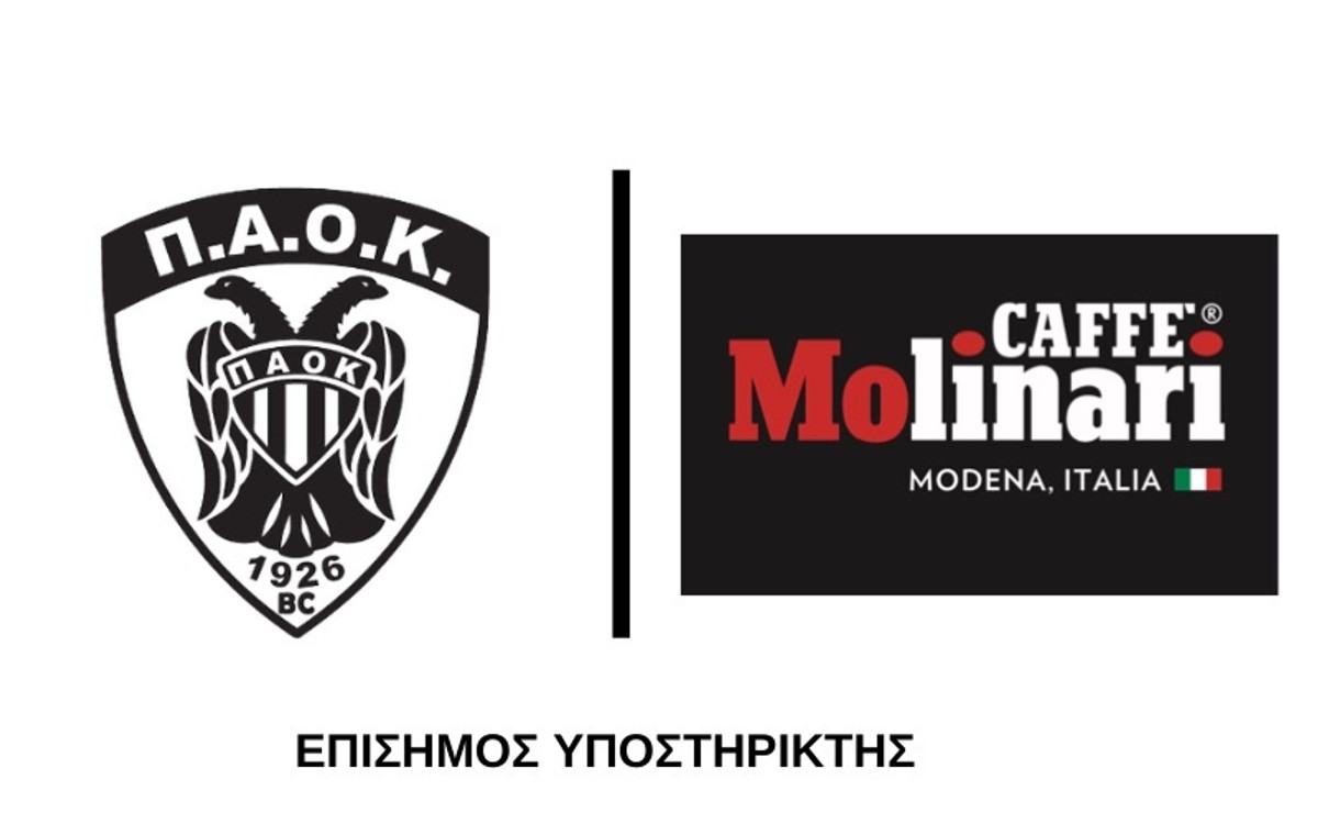 ΚΑΕ ΠΑΟΚ mateco: Συμφωνία με Caffe Molinari και TAXIWAY