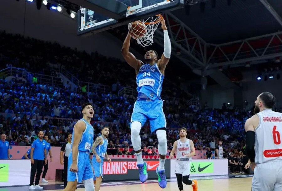 Σάρωσε και τη Γεωργία η Εθνική 94-53 με show Γιάννη και Μήτογλου (pics)