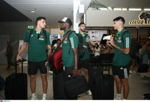Παναθηναϊκός: Τα photo clicks από την αναχώρηση για τη Σλοβενία