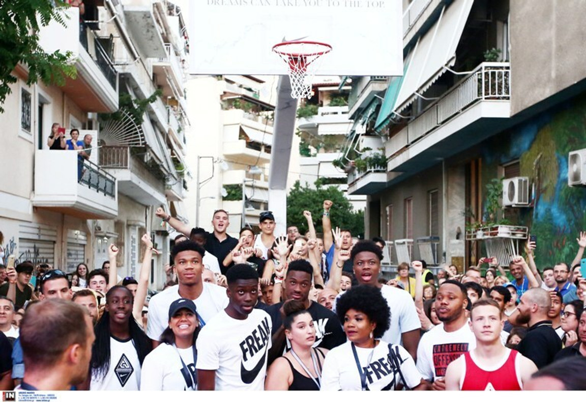 Χαλασμός κόσμου στα Σεπόλια για το AntetokounBros 3 on 3 (gallery)