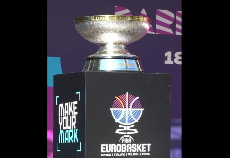 Τα τρόπαια του EuroBasket "πάτησαν" Θεσσαλονίκη (vid)