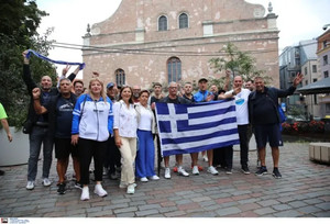 Εθνική: Οι πρώτοι Έλληνες φίλαθλοι στη Ρίγα (gallery)