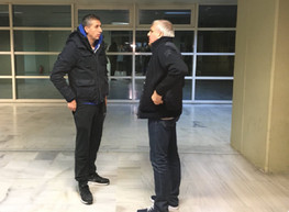 Συναντήθηκαν Διαμαντίδης - Ομπράντοβιτς στο ΟΑΚΑ (pic)