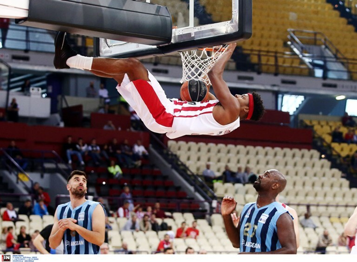 Έβγαλε διάθεση ο Ολυμπιακός, 95-74 τον Κολοσσό στο ΣΕΦ (gallery)