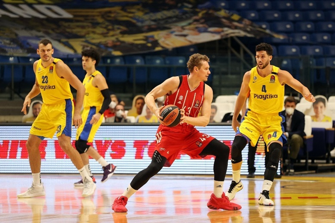 Μεγάλο διπλό της Μπάγερν Μονάχου 85-82 τη Μακάμπι! (video)