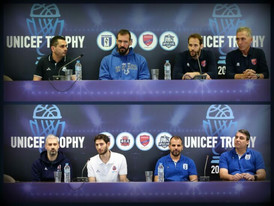 UNICEF Trophy: Οι δηλώσεις των προπονητών και των αρχηγών του Final 4 (pics)