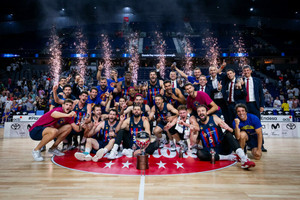 Μπαρτσελόνα: Τα highlights της &quot;σκούπας&quot;, ο MVP Μίροτιτς και η απονομή (vids)