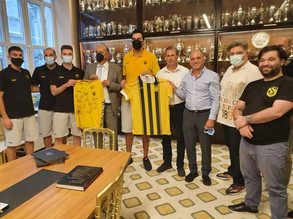 ΑΕΚ: Επίσκεψη στη ρίζες, στο Πέραν! (pics)