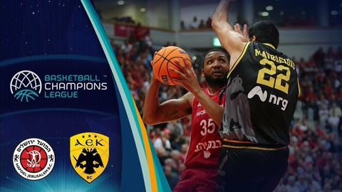 Τα highlights του αγώνα της ΑΕΚ στην Ιερουσαλήμ (video)