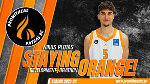 Ανανέωσε με Πλώτα ο Προμηθέας Πάτρας
