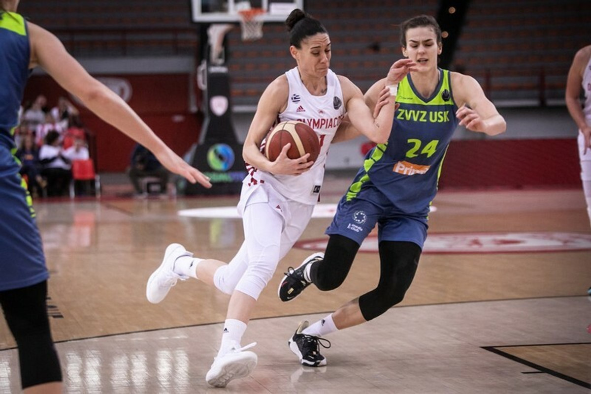 EuroLeague Γυναικών: Βαριά ήττα ο Ολυμπιακός, 85-54 από την USK Πράγας (gallery)