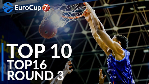 EuroCup: Το Top-10 της 3ης αγωνιστικής και ο MVP Πρέπελιτς (vids)