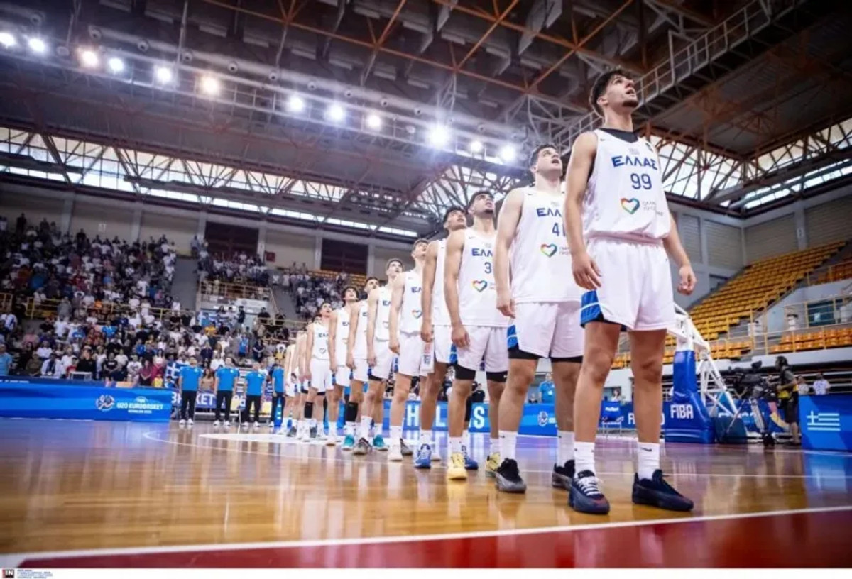 Live: Ελλάδα-Σλοβενία για τις θέσεις 5-8 του Ευρωπαϊκού Νέων