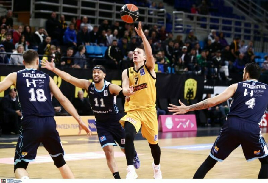 Live Streaming στις 19:15: ΑΕΚ-Κολοσσός Ρόδου