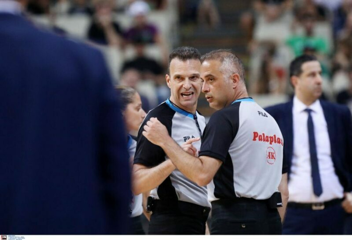 Ολυμπιακός-Παναθηναϊκός: Οι διαιτητές του πρώτου τελικού