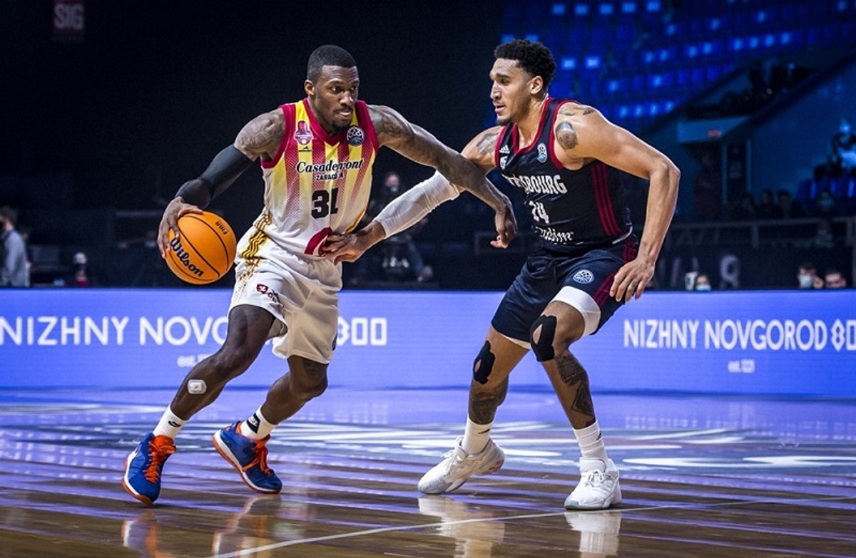 BCL: Τρίτη η Σαραγόσα 89-77 τη Στρασμπούρ