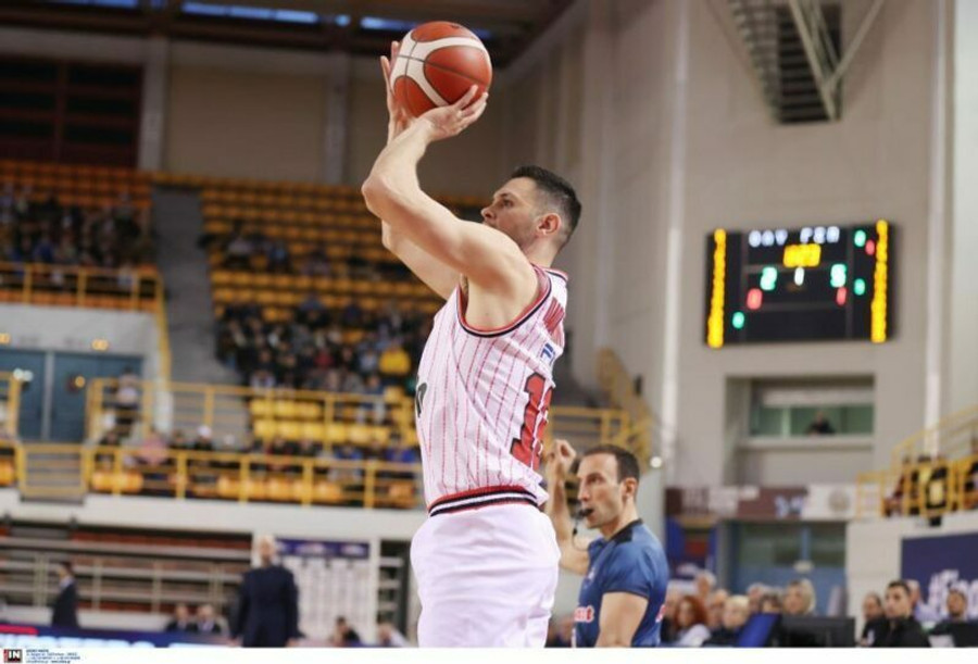 Ολυμπιακός-Περιστέρι: Το 13άρι του Παπανικολάου στην πρώτη περίοδο (video)